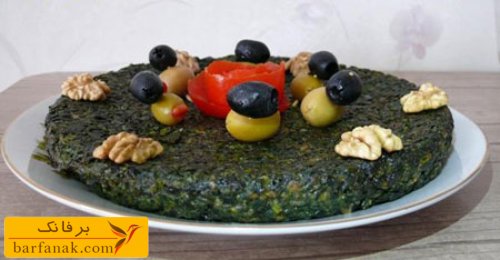سبزی کوکو شامل چه سبزی هایی است