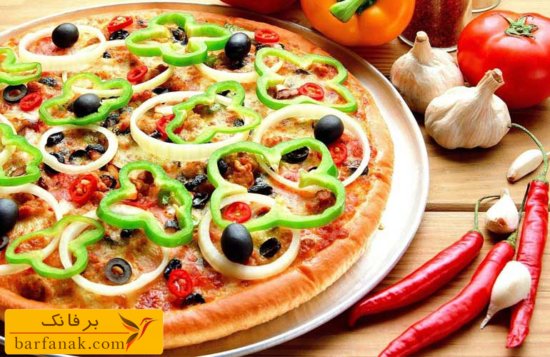 طرز تهیه پیتزا مخلوط