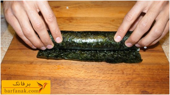 طرز تهیه سوشی