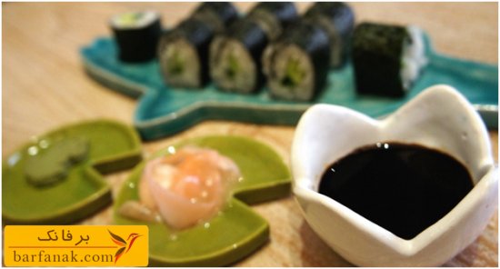 طرز تهیه سوشی