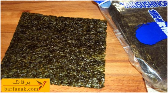 طرز تهیه سوشی