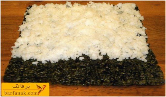 طرز تهیه سوشی