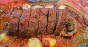 طرز تهیه رولت گوشت خوشمزه برای 4 نفر