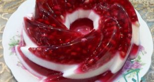 طرز تهیه ژله انار