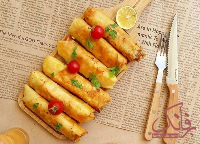 طرز تهیه بورک گوشت و قارچ
