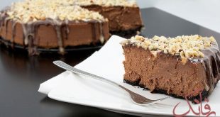طرز تهیه چیز کیک شکلاتی