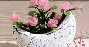 آموزش گل رز کریستالی