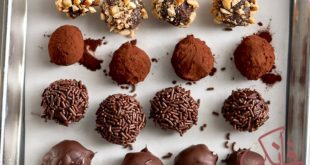 طرز تهیه ترافل شکلاتی